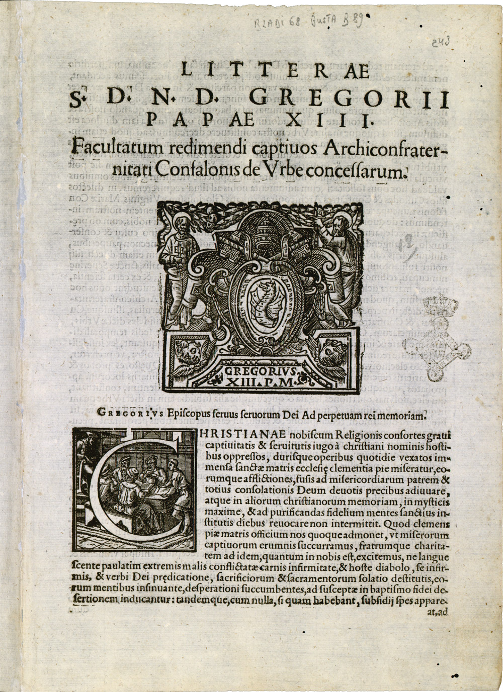 1581 facultatum redimendi c